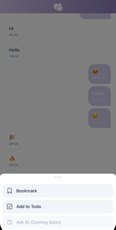 Encrypted Chat Feature