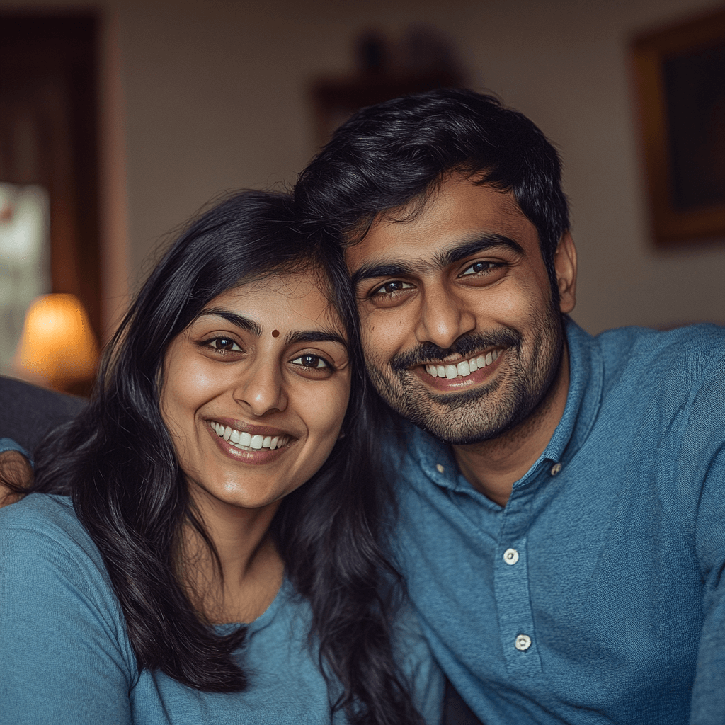 Priya and Raj